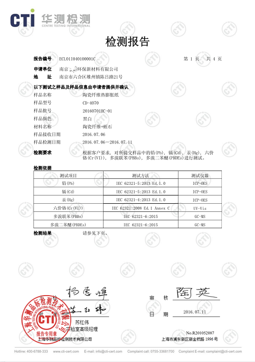 分析測試報告